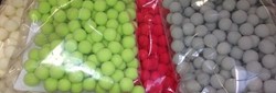  Oasis- Rainbow MARBLES Knikkertjes 1 cm. +/- 45-50 stuks  Oasis- Rainbow®