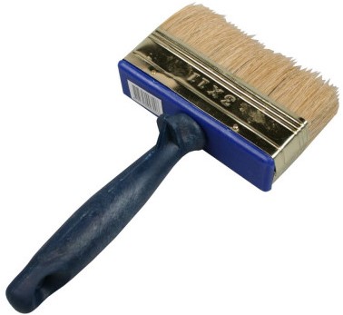 Witkwast Blokwitter Witborstel 3*12cm. kwasten