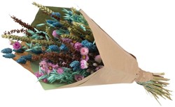 Droogbloemenboeketmix Bouquet Trendy Cocktail mixed handig bij gekleurde flesjes