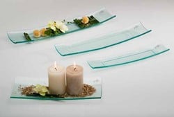 SURF schaal plate rechthoek 37, 5*9, 5*3cm. platte schaal