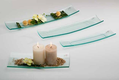 SURF schaal plate rechthoek 37, 5*9, 5*3cm. platte schaal