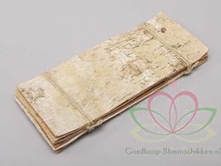  Berkenschors 48*15 cm. White / 5 stuks Berkenschors 48