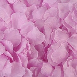 Blad zijde blaadjes Lila rozenblaadjes / pakje Blad zijde blaadjes