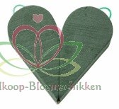 Oasis BIOLINE Broken Heart uit 2delen oase voor verse bloemen Oasis© BIOLINE© Broken He