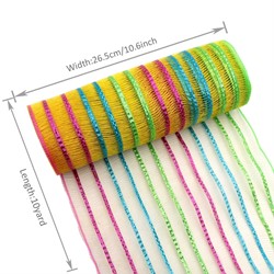 Decomesh Deco mesh Metalic voor kransen en inpakken 1128878013 Decomesh