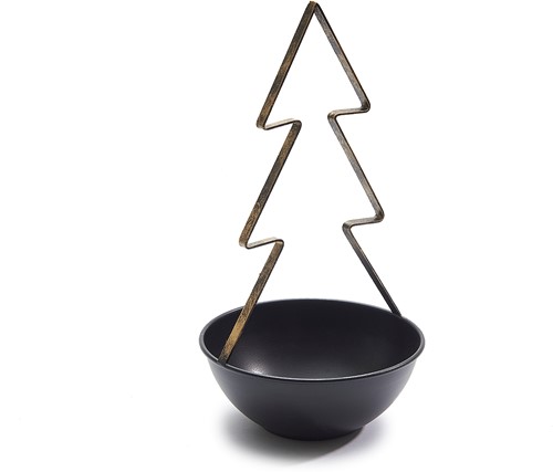 Metalen frame schaal Brush met kerstboom formaat schaat 15cm diameter voor bloemschikken en decoratie, workshop