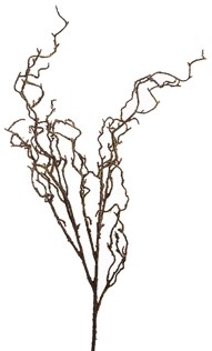 Kronkeltak flexibel CURLED TWIG BRANCH 105CM BROWN Merk: PURE  kunst