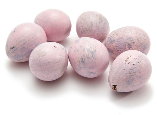 Actie Kwarteleitjes Nude pink doos  60 st  Leeggeblazen voor decoratie