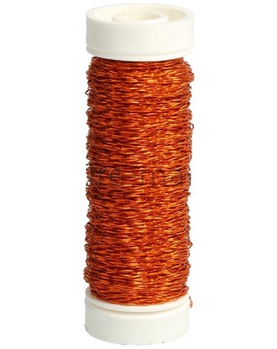 Bouilloneffectdraad 25 gr Oranje 16 Bouilloneffectdraad