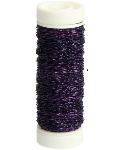 Bouilloneffectdraad 25 gr VioletPaars 22 Bouilloneffectdraad