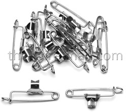Corsagespeld Corsage speldjes (with clamp) 50 stuks Speldje voor badge