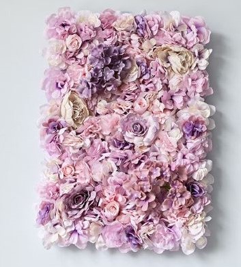 Flowerwall Flower Wall 40*60cm. 19 Mauve Champagne Flowerwall de Luxe, mooi vol