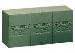 Oasis Ideal oase voor verse bloemen 23 x12x8 cm. Per blok
