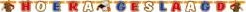 Letterslinger ''''GESLAAGD '''' 2. 6 m' 'Letterslinger '''