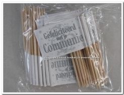 Prikkers Communie / 50 stuks Prikkers Commun