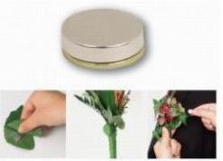 Corsage magneet 2 delig Oasis Corsage magneet