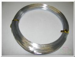 Aluminiumdraad 1 mm zilver 120m Aluminiumdraad