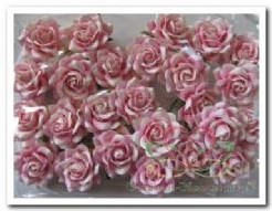 Mulberry roos Classic White + Pink Roses pack +/- Mulberry roos C