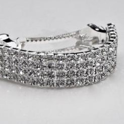 'Haarspeld Floral ''Updo'' Hair Clip - Silver' Haarspeld Flora