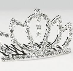 Tiara Queen VictoriaHaarkam 5 cm. Tiara Queen Vic