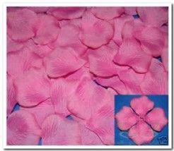 Blad zijde blaadjes Deep Pink rozenblaadjes pakje Blad zijde blaadjes Fuchs