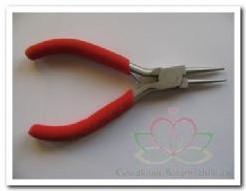 Rozenkranstang voor sieraden en draad 12. 5 cm. Rozenkranstang