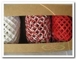 Touw Koord 3rol 15meter Rood-Wit Touw Koord 3rol
