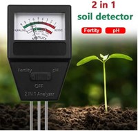 2 in 1 Ph waarde en bemesting meter hulp voor zaaien en stekken
