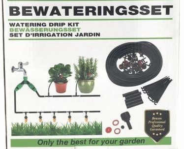 Watergeefsysteem druppelsysteem Waterdruppelset 71 stuks werkt dmv slangkoppeling bv van Gardena