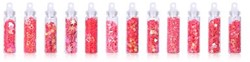Glitters en steentjes voor oa Epoxy set van 12 buisjes PINK figuurtjes voor Epoxy Resin, Nagels, Decoratie, Makeup,Schilderen