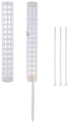 Mosstok Clear met 1 opzetstuk om te vullen met veenmos Planten totems set  Opbinden van planten