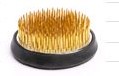 Bloemensteekbol Kenzan Fakirbed Ikebana met rubber - 40 mm rond Bloemensteekbol