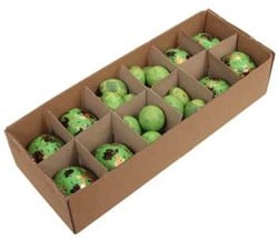 Actie 32 Eieren mix 8 kippeneieren+24 kwarteleitjes Groen leeggeblazen voor decoratie