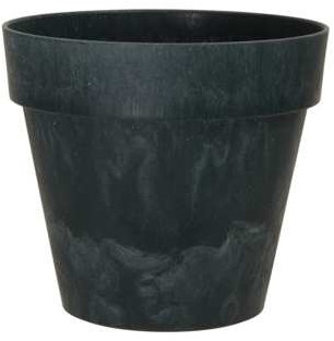 Bloempot flowerpot Ibiza beton 12 cm Zwart Black Bloemenvaas pot ook voor bv bloemschikken