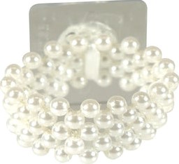 Corsage Polscorsage Little Lady Kids Wit White 6 cm / st Alleen voor smalle polsen 6 cm