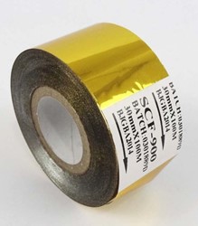 Inkt voor Lintprinters Transferfilm GlansGoud 100m lengte x 30 mm breedte grote kern