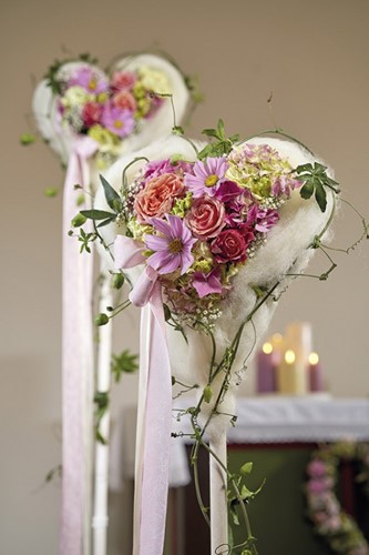 Oasis© BIOLINE© DecoStick Heart op stok oase voor verse bloemen Hart op stok