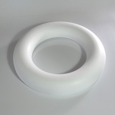 Oasis Styropor RING 35cm platrond   piepschuim ring piepschuim krans