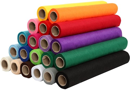 Hobbyvilt 45 cm, dikte 1, 5 mm  ROL 5m 180-200 g/m2 