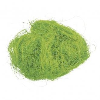 Sisal Grasvezel 20gram. LichtGroen Sisal 20gr