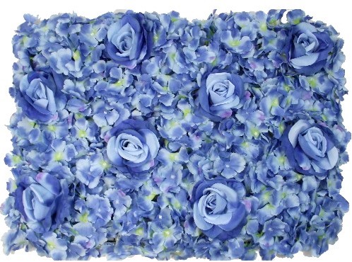 Flowerwall Flower Wall 40*60cm. 3D Blue Flowerwall