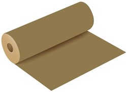 Bloemenpapier KRAFTPAPIER ROL 50cm. X 3kg BRIGHT GOLD cadeaupapier WITH POLISHED FINISH