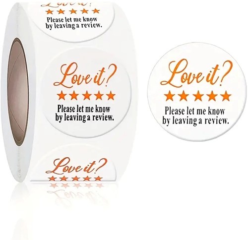 500 Stickers Labels Rol Love it? Leave a review rol etiketten