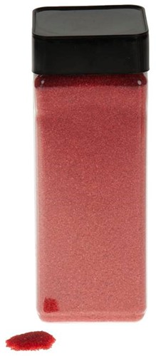 Decoratiezand 600 ml Rood Decoratiezand