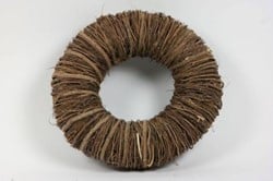 Krans Mactan Grass Naturel 45cm. twijgenkrans