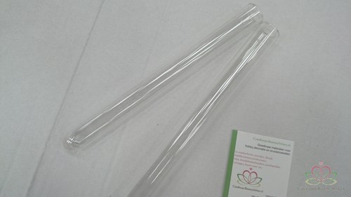 Reageerbuisjes Test tube glass 20cm. d. 2 cm. set 12 Reageerbuisjes 2cm.*20cm.