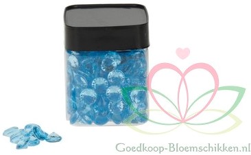 Diamondstone/ Diamantsteentjes Turquoise 12mm pot210ml Diamond stone