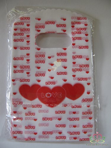 Giftbag Love Rood +/-50 cadeauzakjes Giftbag Love Rood