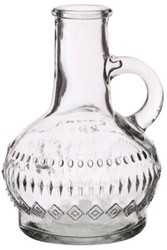 Glazen flesje, vaasje, Lille Clear / stuk Lille clear bottle h.10 Ø7cm