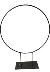  Actie Frame bv voor schaap Zwaar Ring op dubbele poot PLATTE PLAAT Ring 40cm diameter kunnen bij blijven bestellen. Krans van ijzer onbehandeld zo van de smid